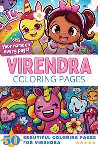 Virendra Coloring Book Cover