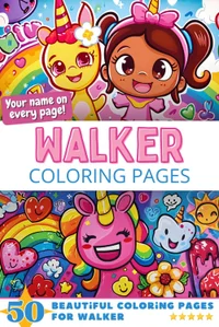 Walker Coloring Book Cover