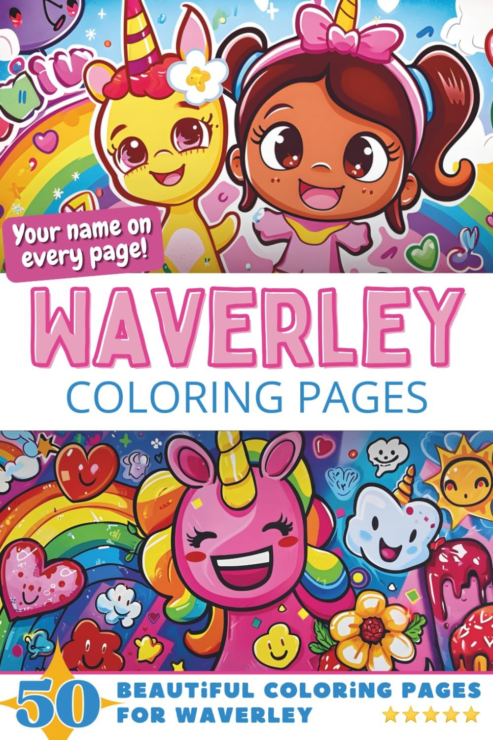 Waverley Coloring Pages Cover