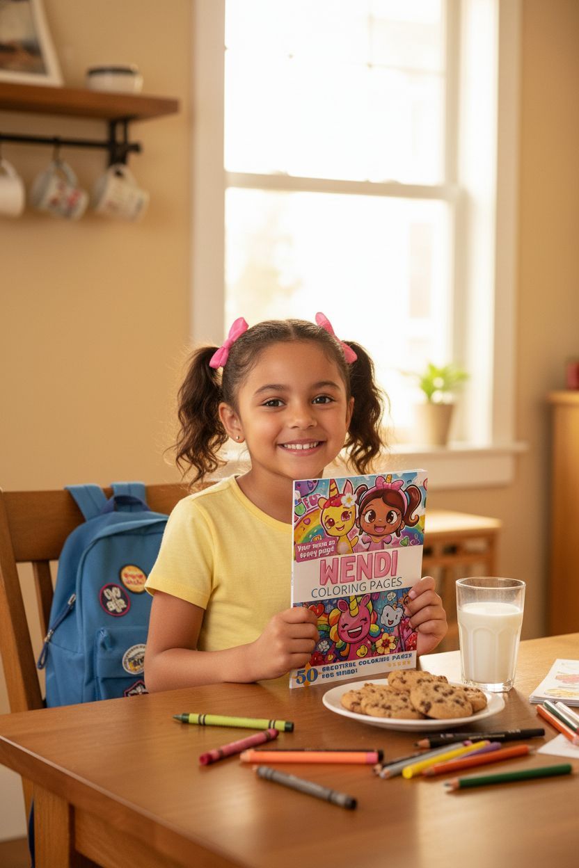 Wendi personal coloring pages