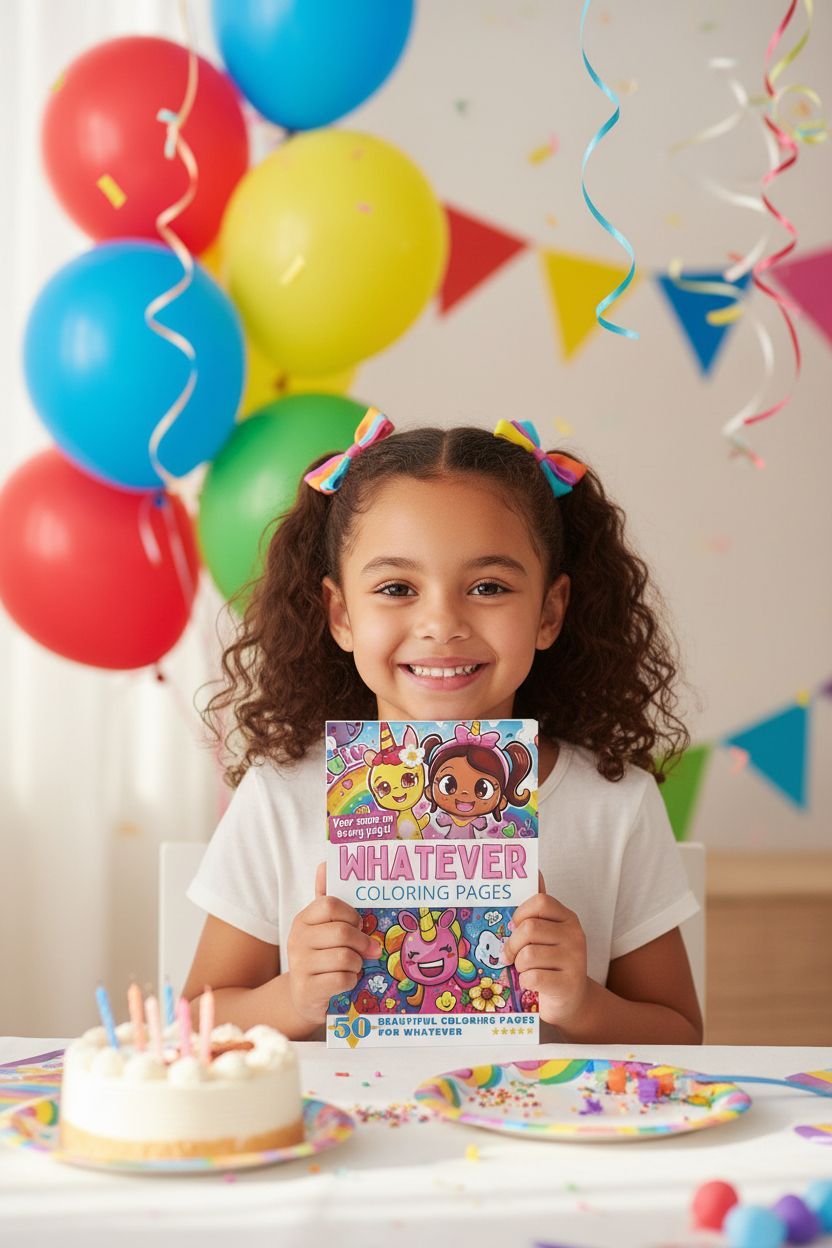 Whatever coloring book in use