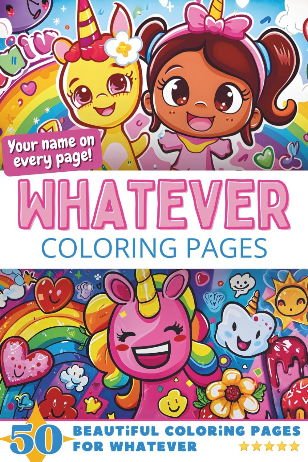 Whatever Coloring Pages Cover