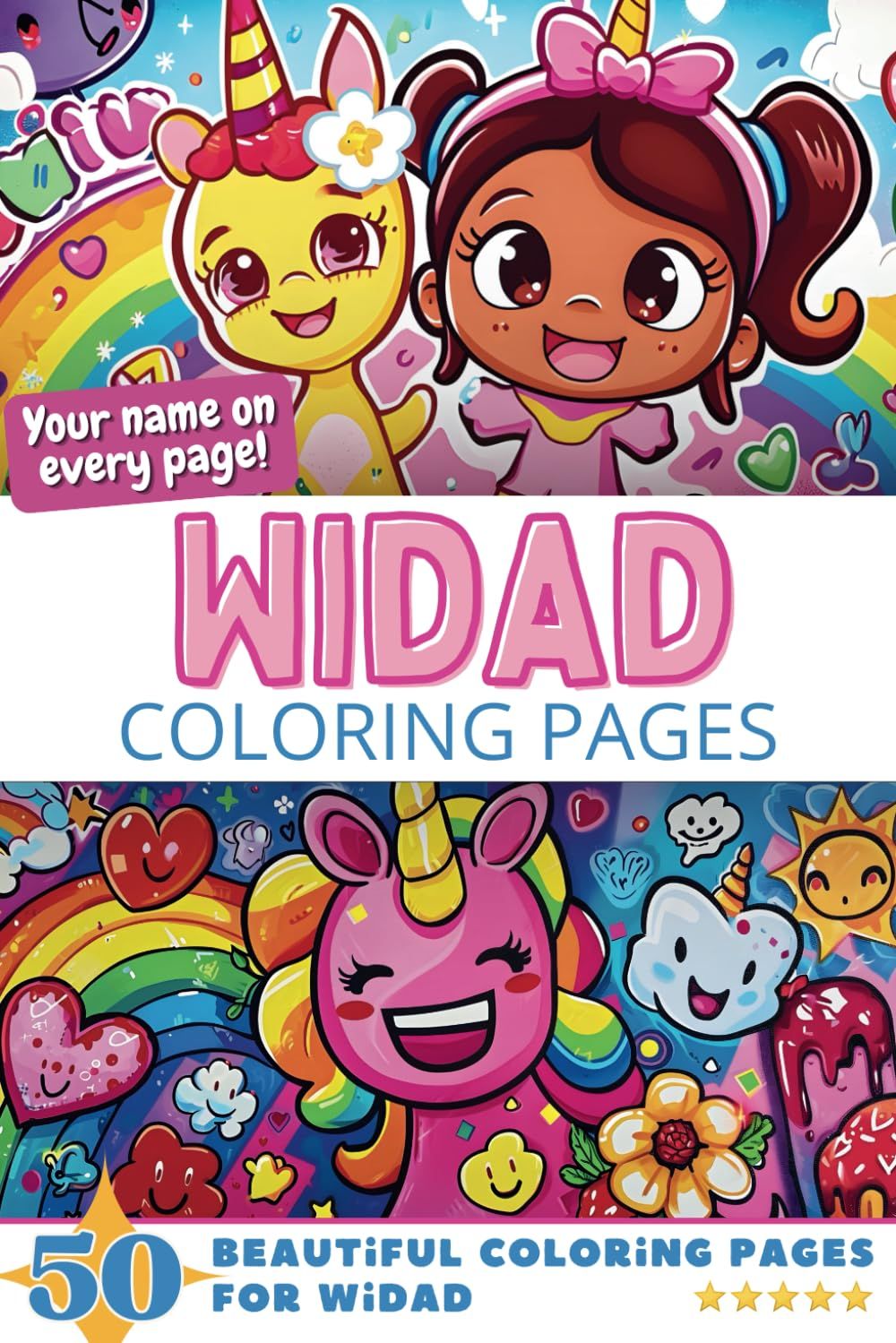 Widad Coloring Book Cover