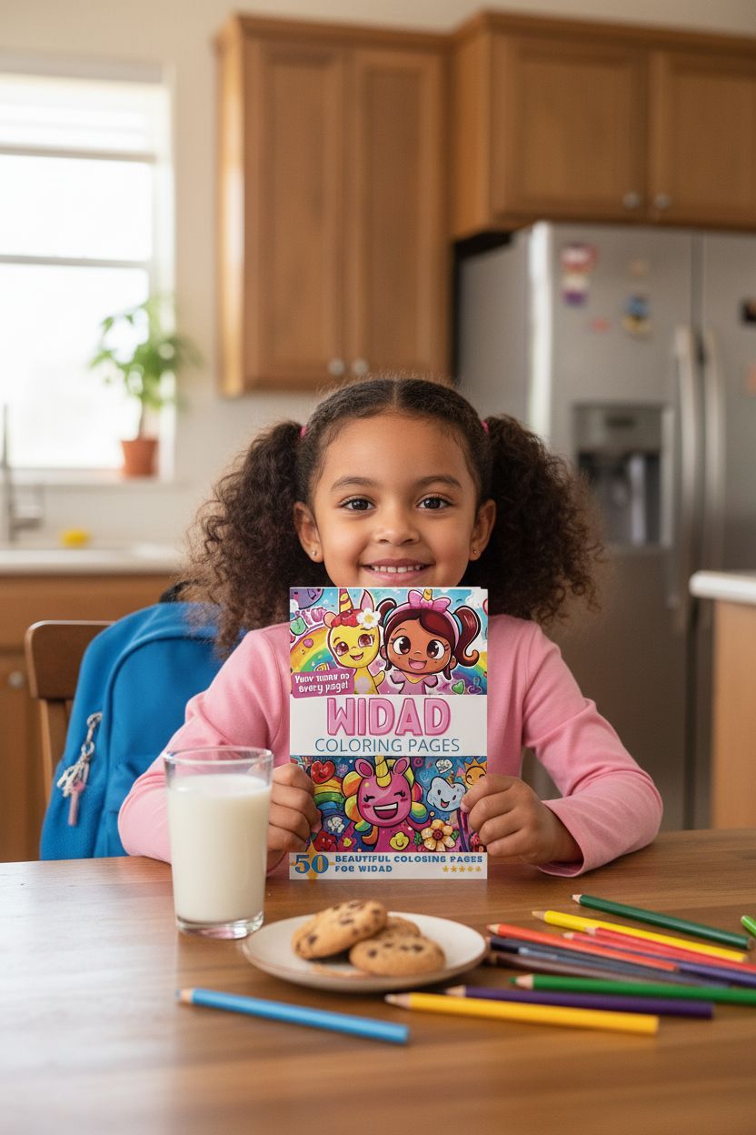 Widad personal coloring pages