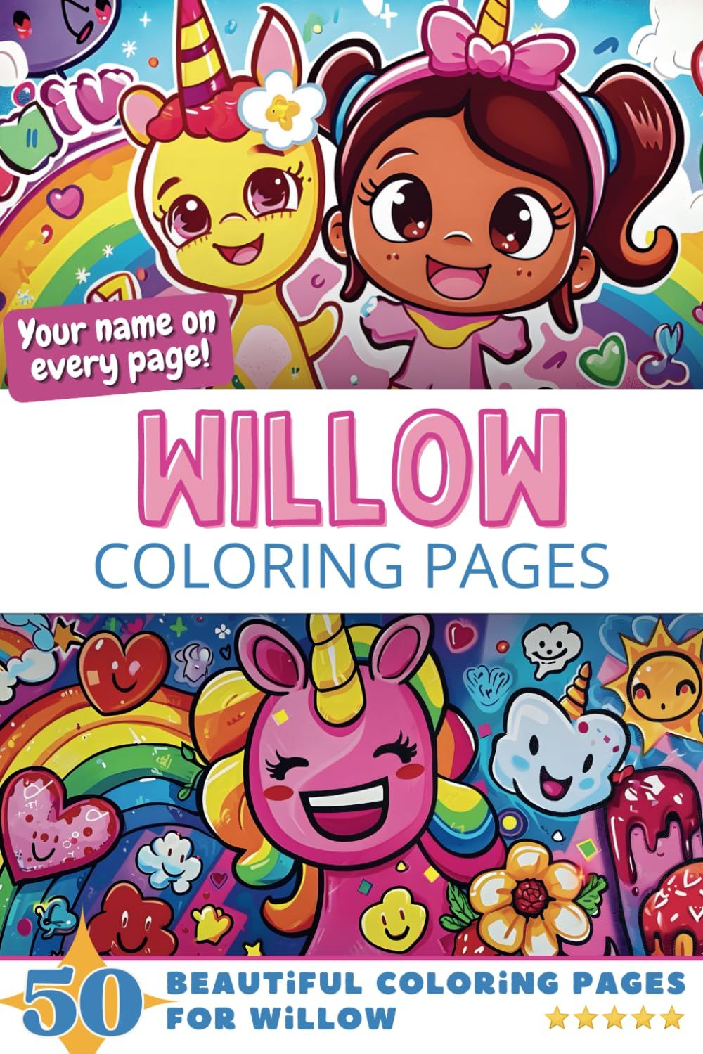 Willow Coloring Book Cover