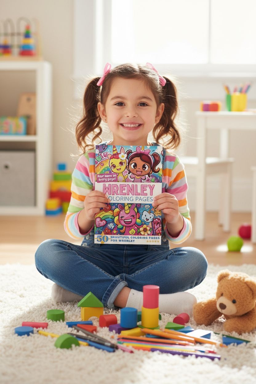 Wrenley personal coloring pages