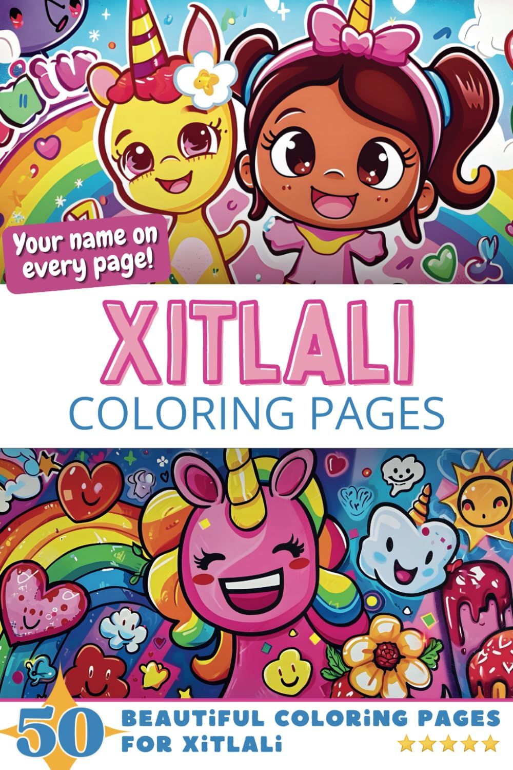 Xitlali Coloring Book Cover
