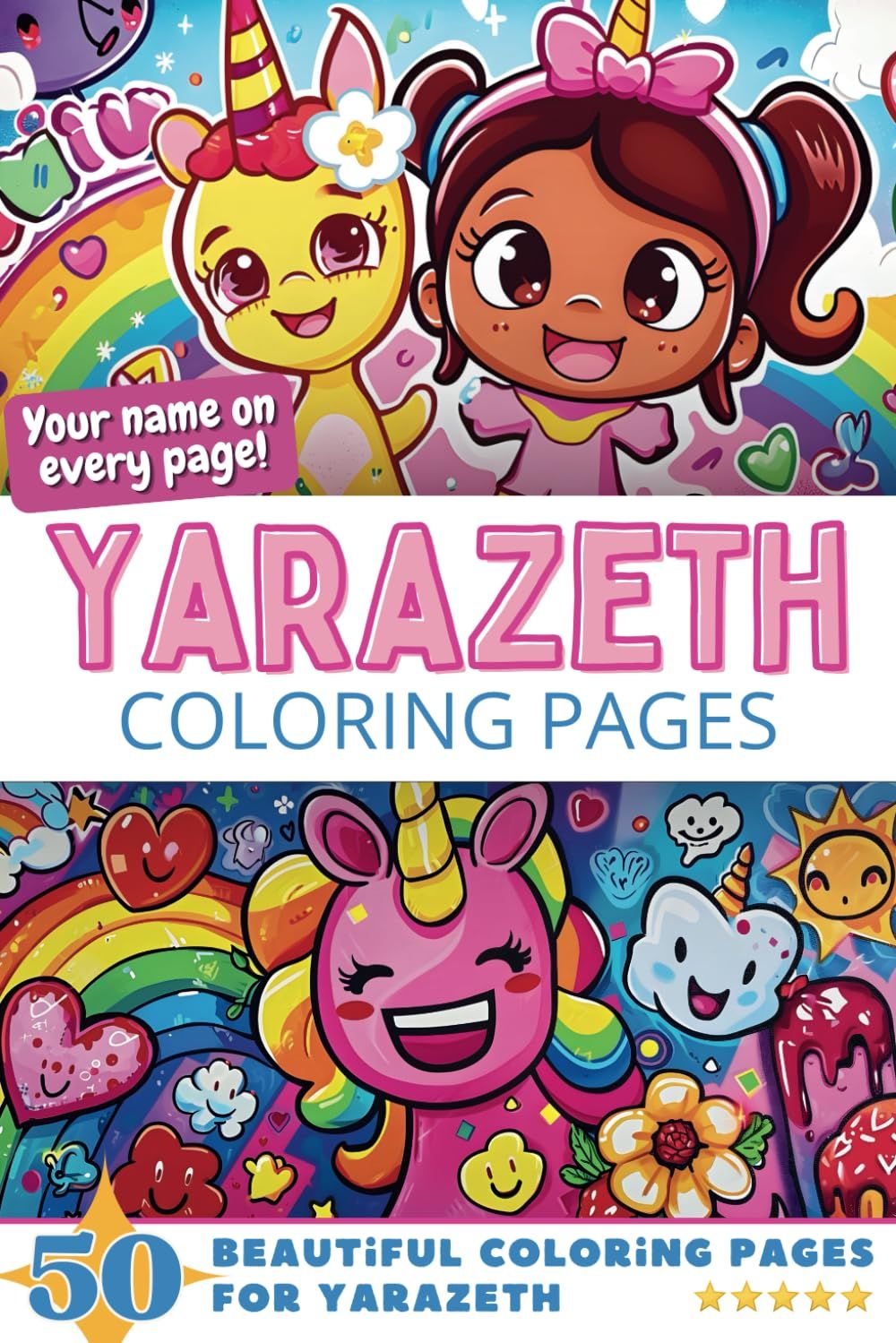 Yarazeth Coloring Book Cover