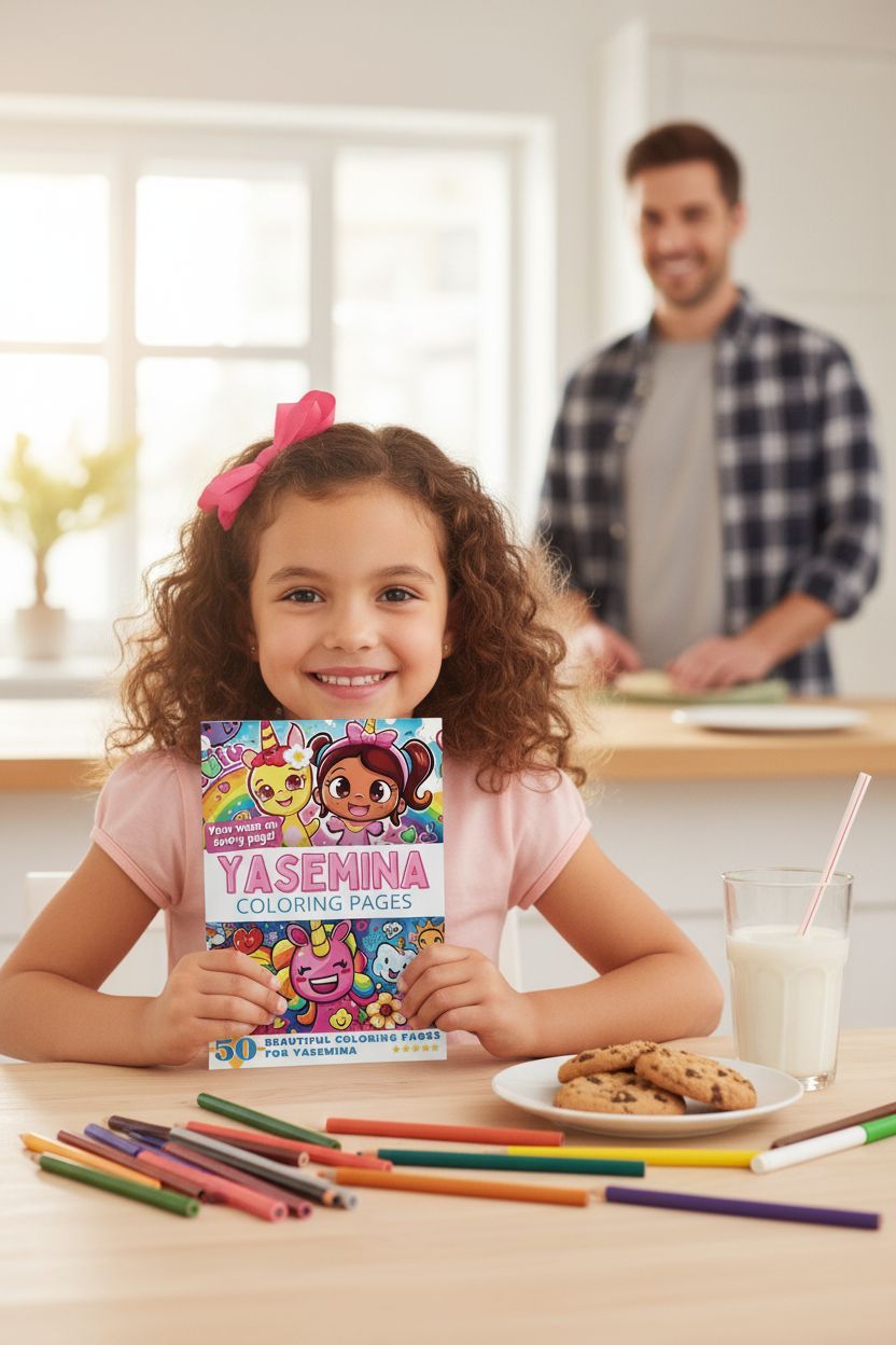 Yasemina personal coloring pages