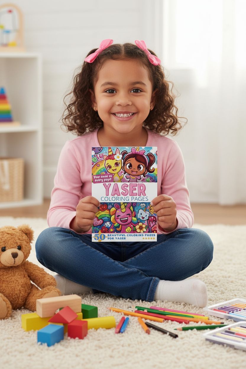 Yaser personal coloring pages