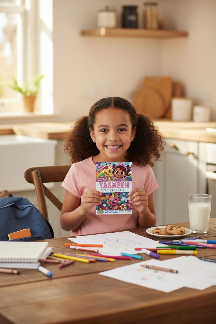 Yasmeen personal coloring pages