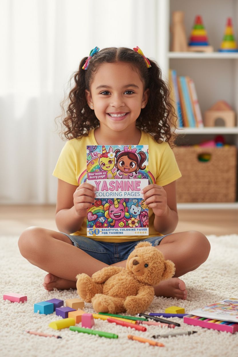 Yasmine personal coloring pages