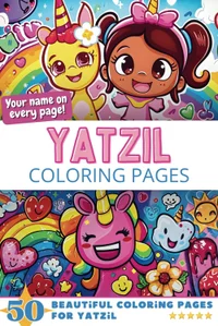 Yatzil Coloring Book Cover