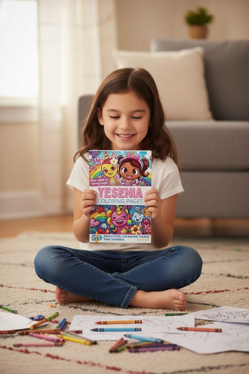 Yesenia personal coloring pages