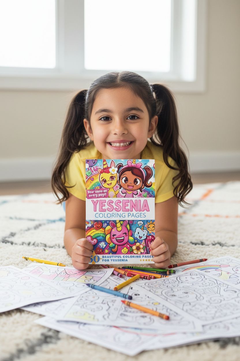 Yessenia personal coloring pages