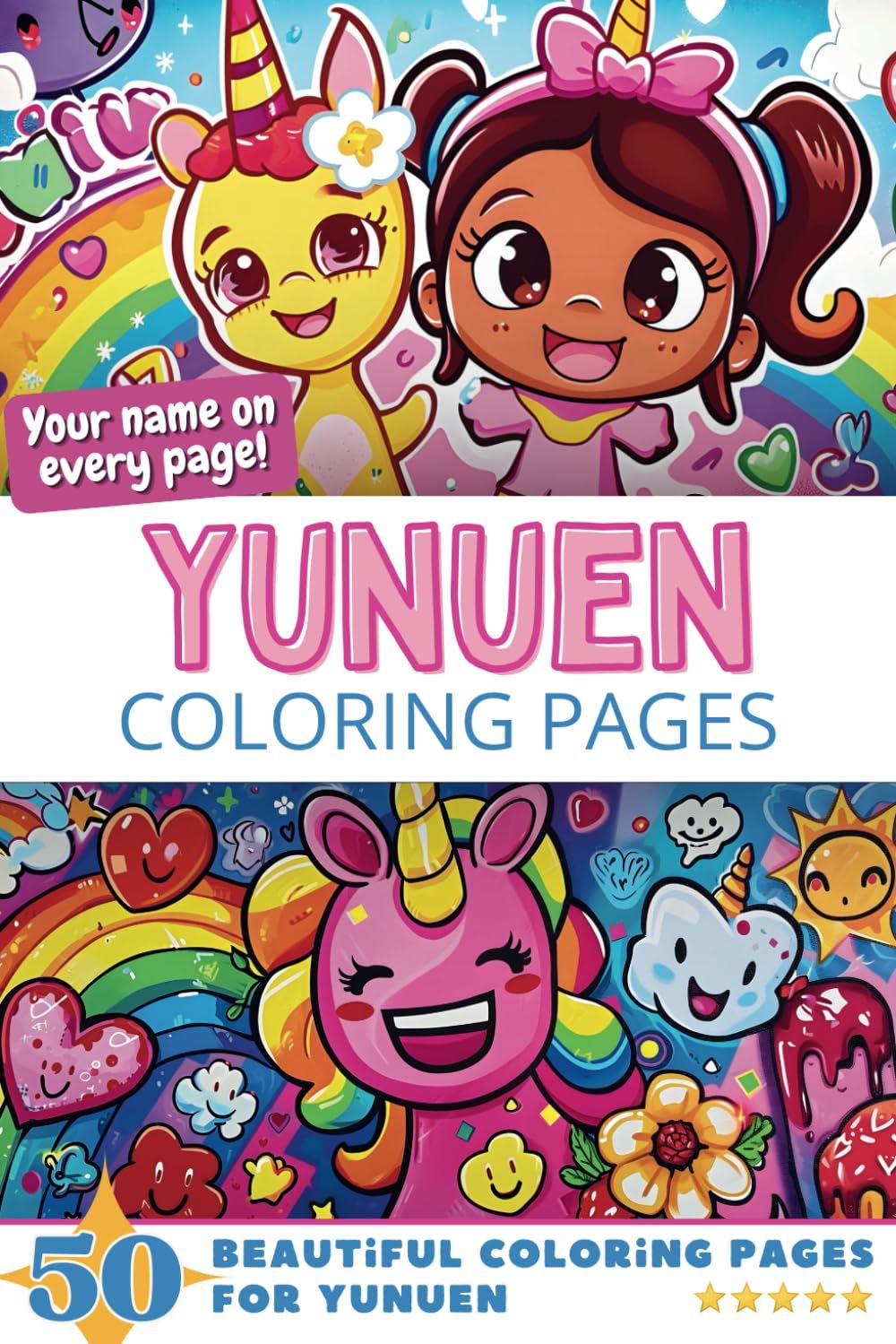 Yunuen Coloring Book Cover