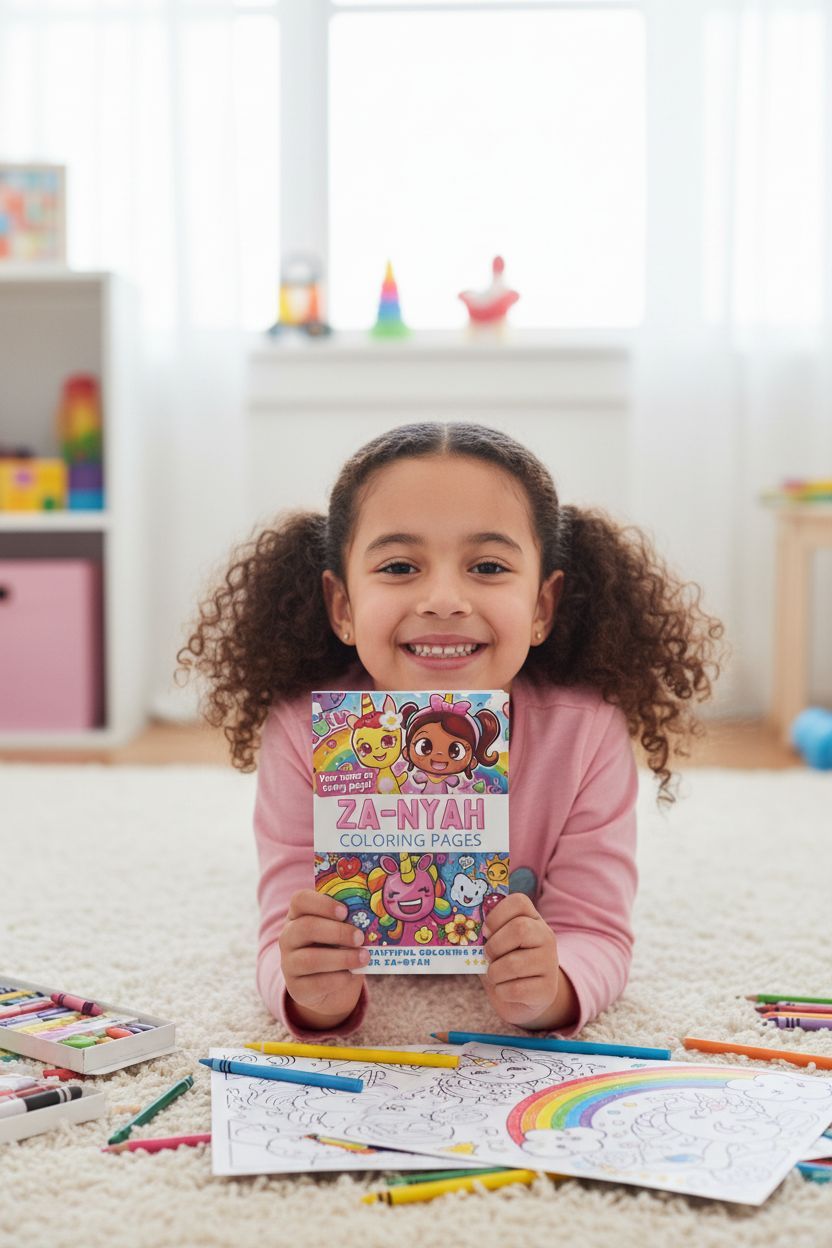 Za-Nyah personal coloring pages