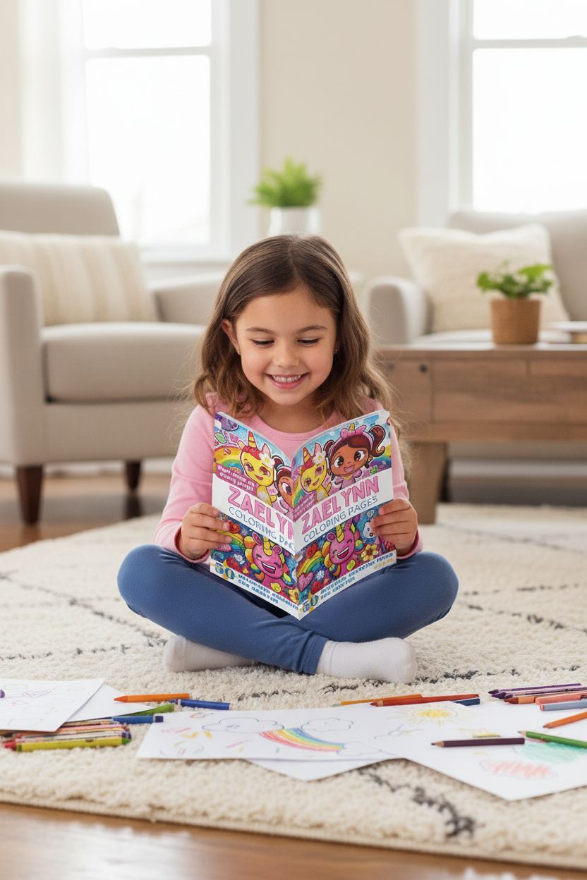 Zaelynn personal coloring pages