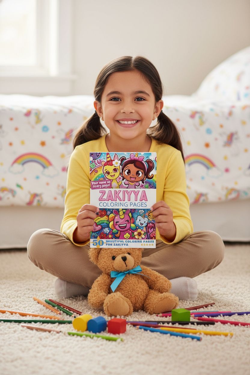 Zakiyya personal coloring pages