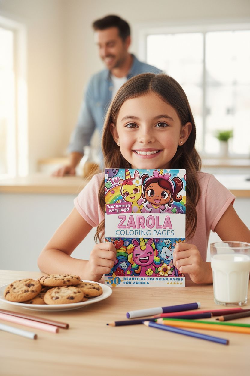 Zarola personal coloring pages