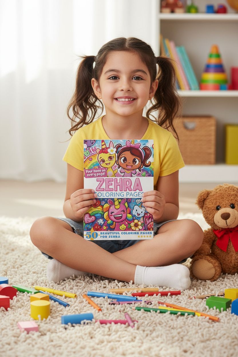 Zehra personal coloring pages