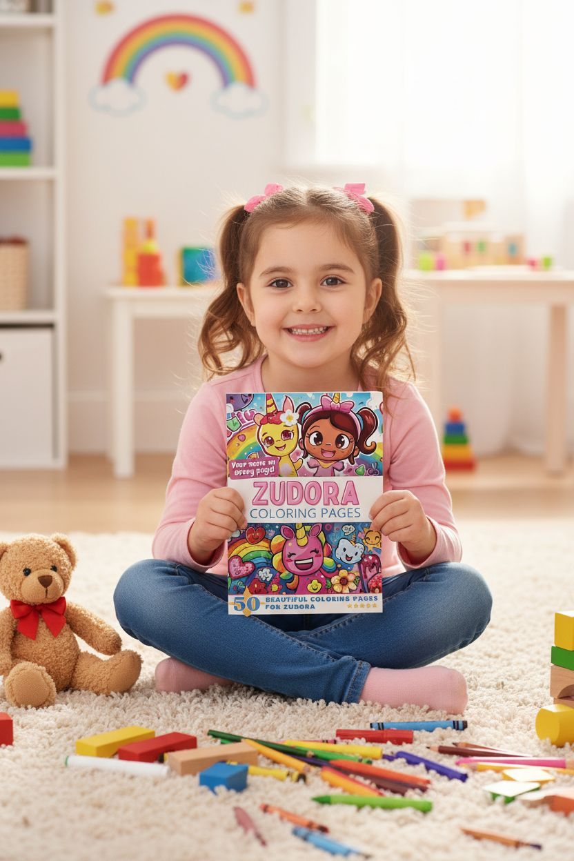 Zudora personal coloring pages