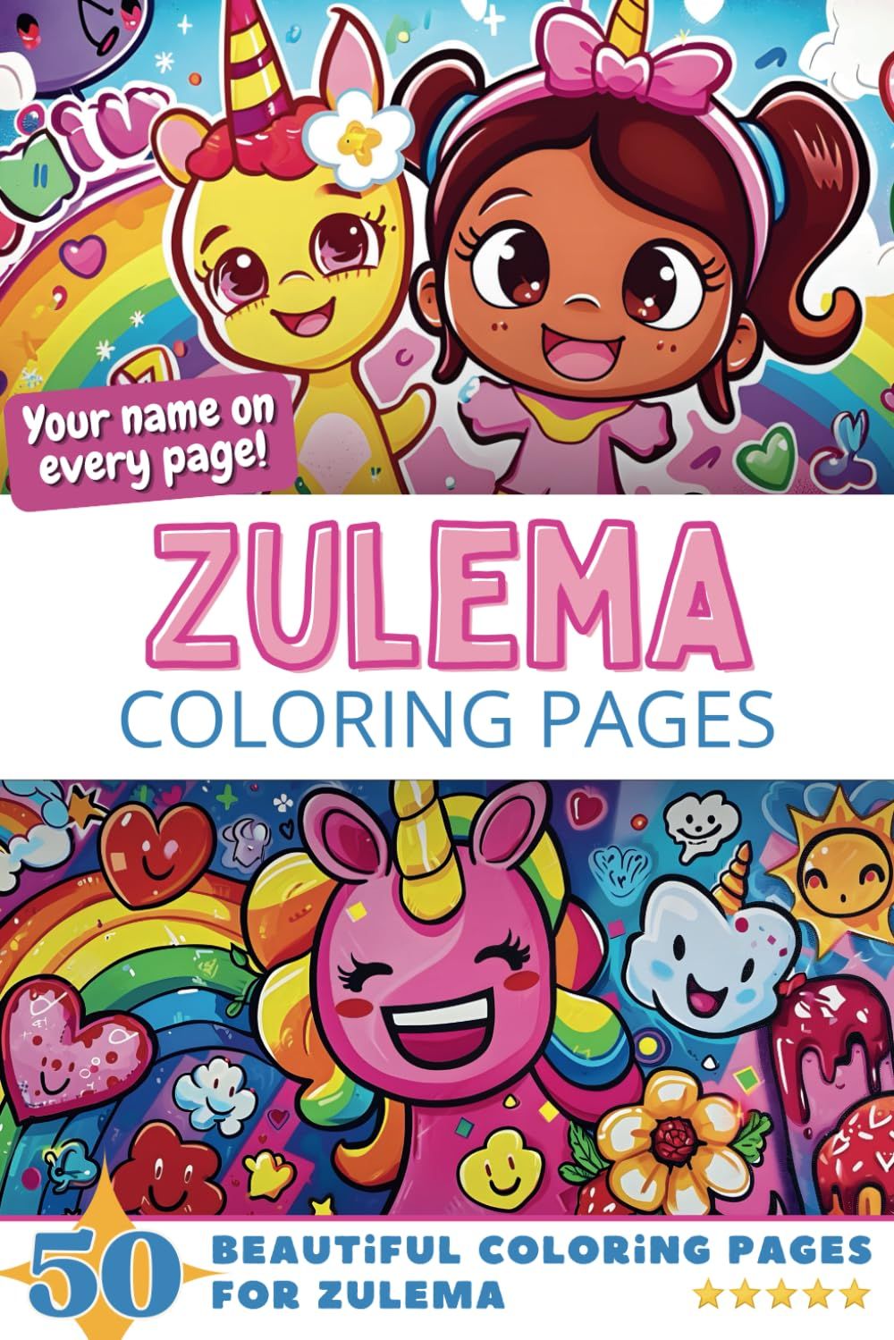 Zulema Coloring Book Cover