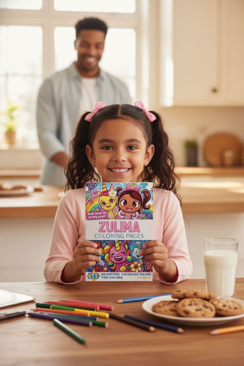 Zulima personal coloring pages