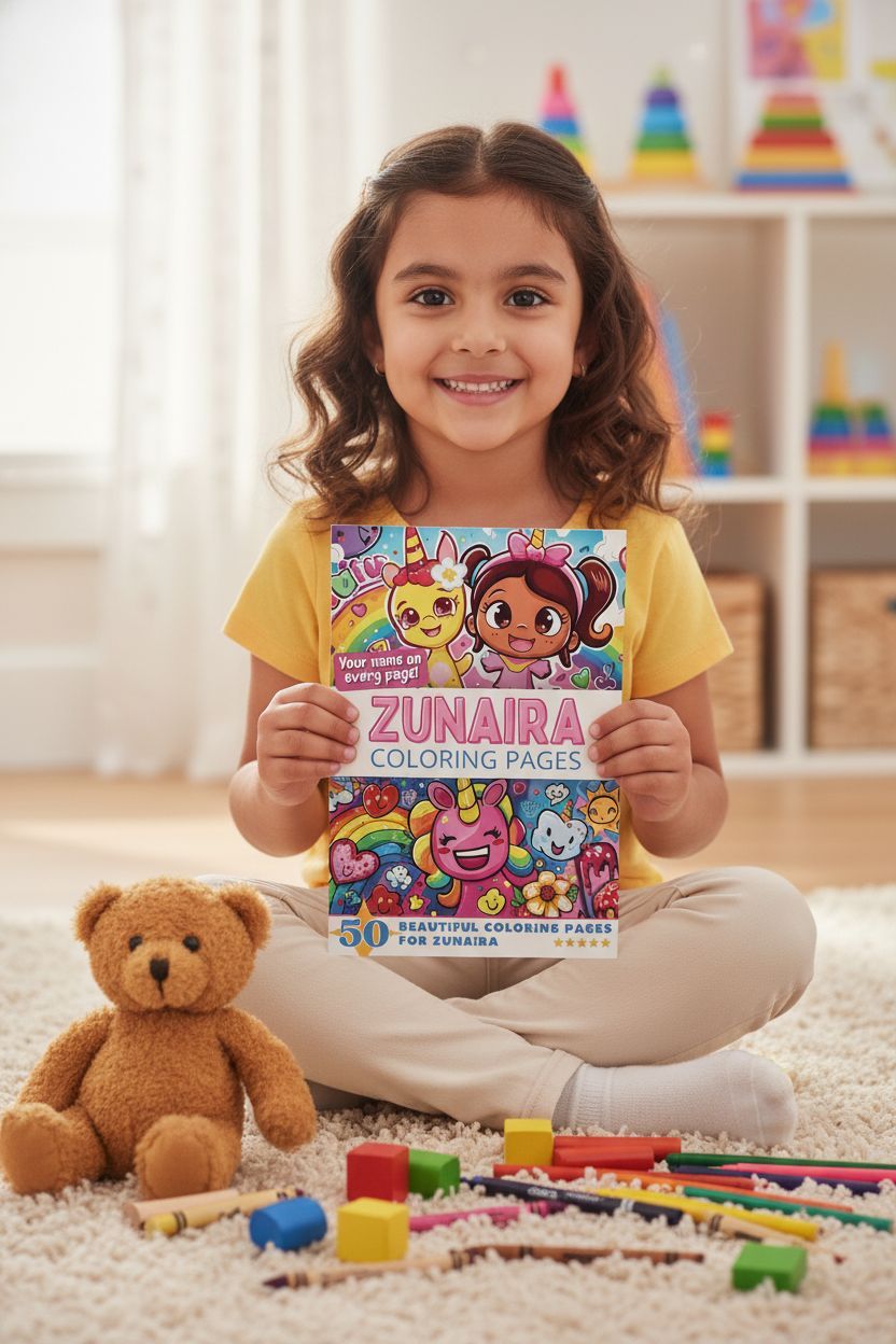 Zunaira personal coloring pages