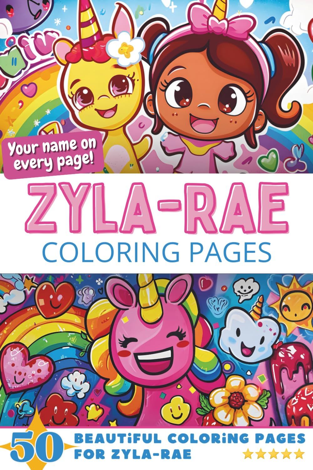 Zyla-Rae Coloring Pages Cover